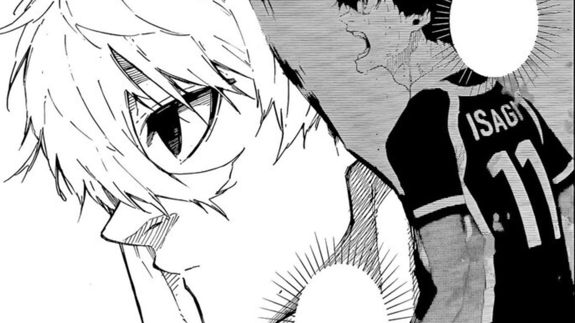 Seishiro Nagi as seen in Blue Lock chapter 309 (Image via Kodansha)